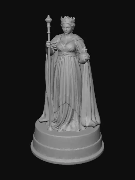 3D model for Napoleonic Cavalry Officer on Horseback