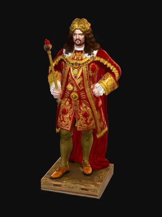 3D model for Sunburst Monarch
