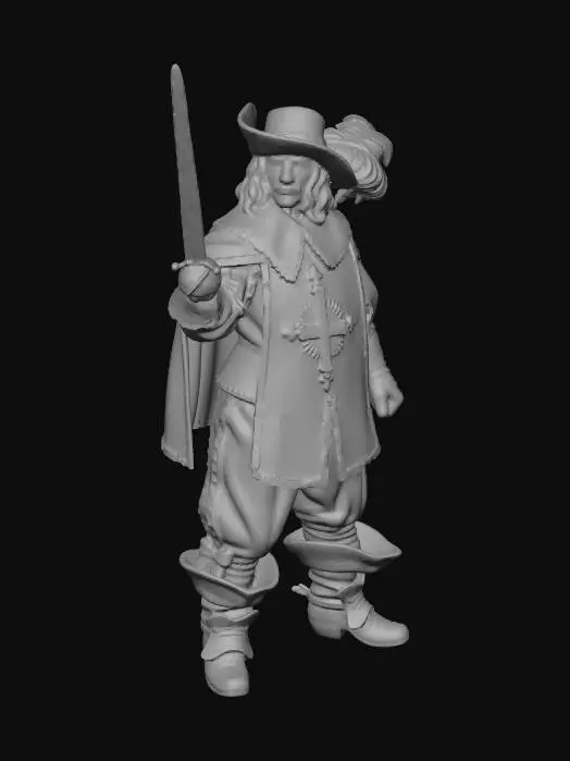 3D model for Royal musketeer 2
