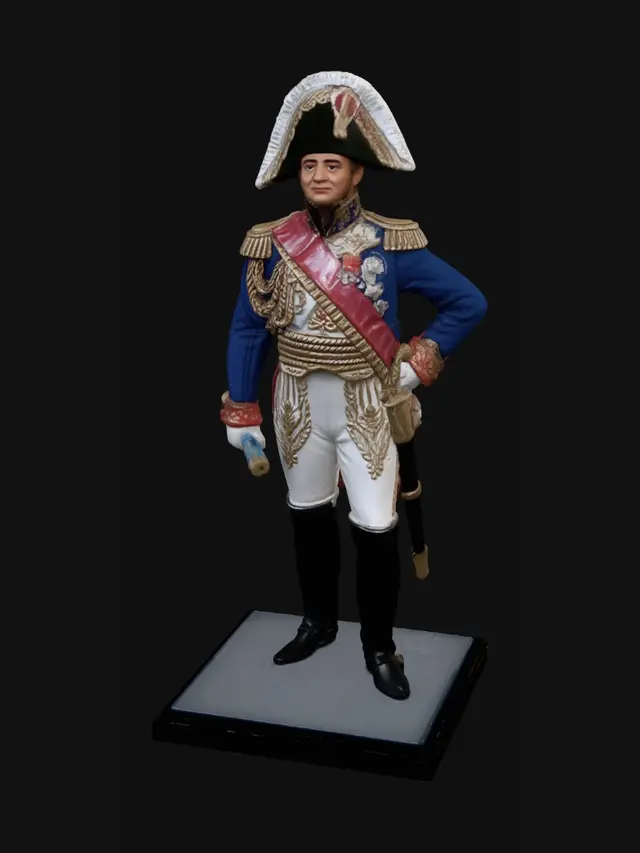 3D model for Napoleonic Cavalry Officer