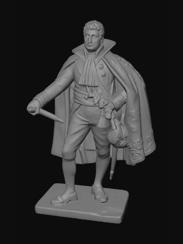 3D model for General aide of the Emperor's Camp Napoleonic
