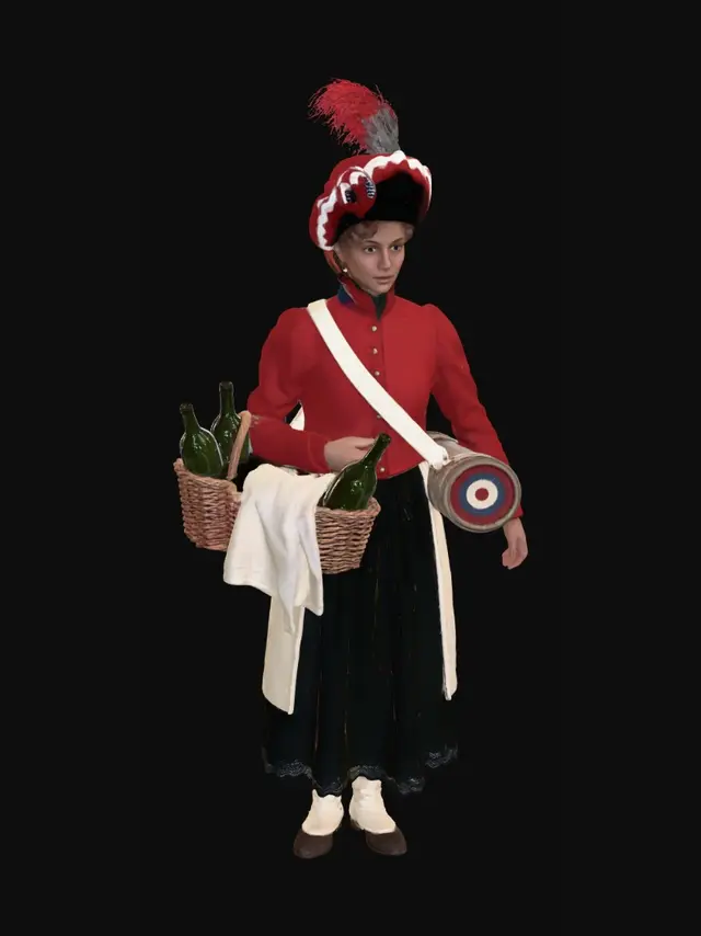 3D model for La cantinière