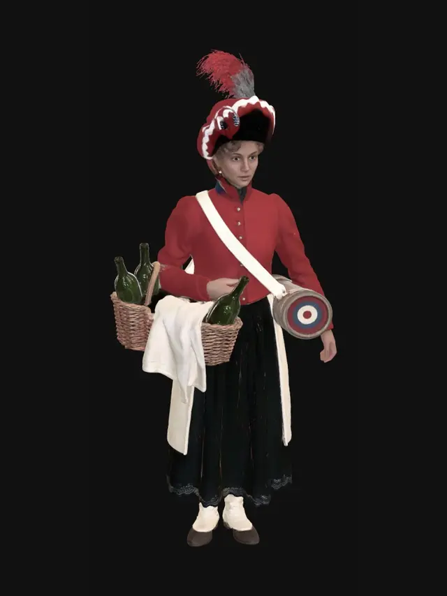 3D model for La cantinière