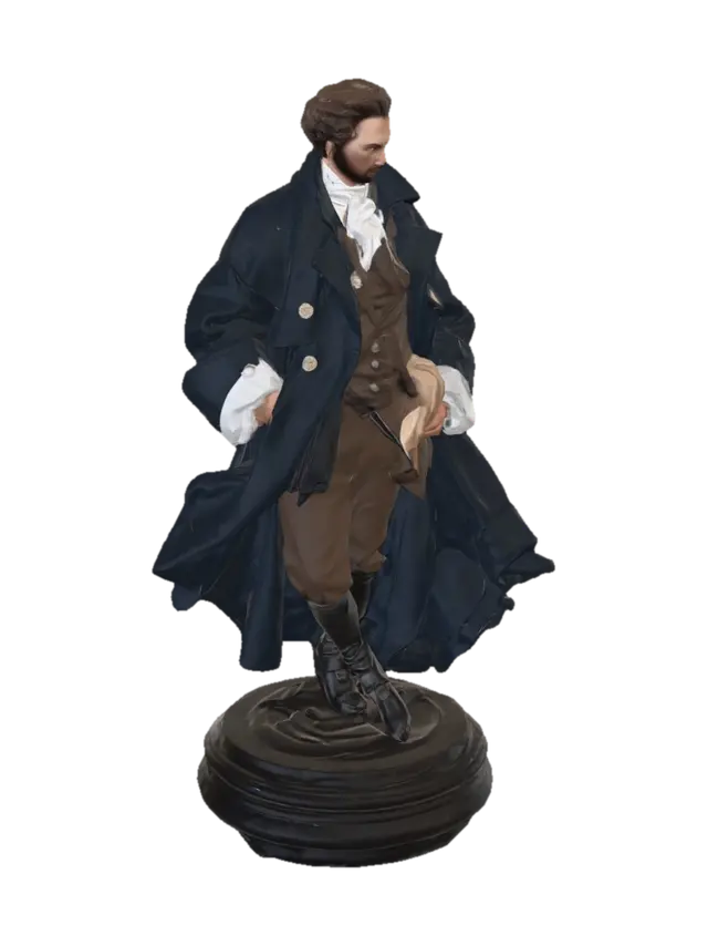 3D model for Marrat protagonist of French revolution