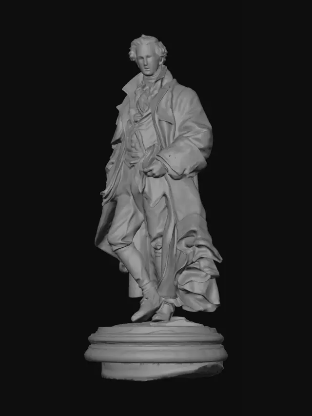 3D model for Marrat protagonist of French revolution