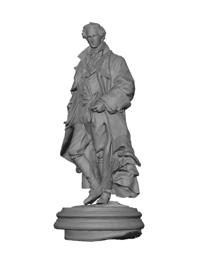 3D model for Marrat protagonist of French revolution