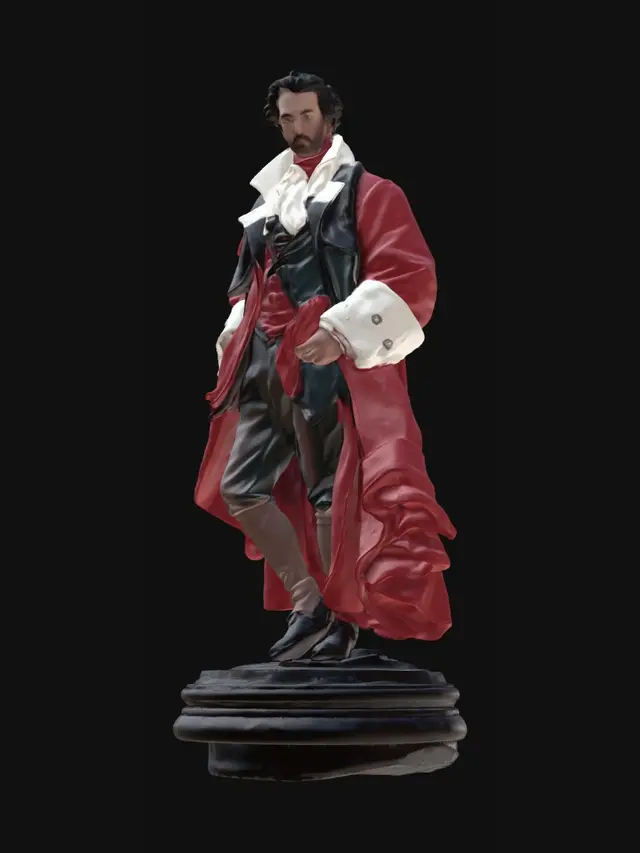 3D model for Marrat protagonist of French revolution