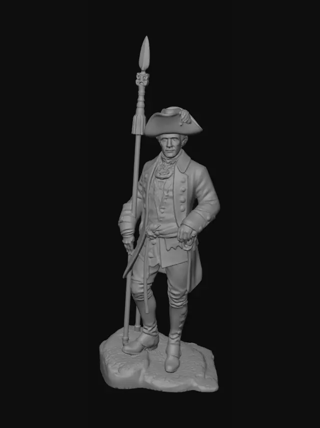 3D model for Lone Sharpshooter