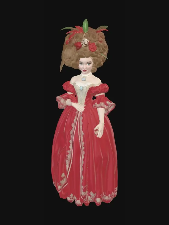 3D model for Feathered Duchess