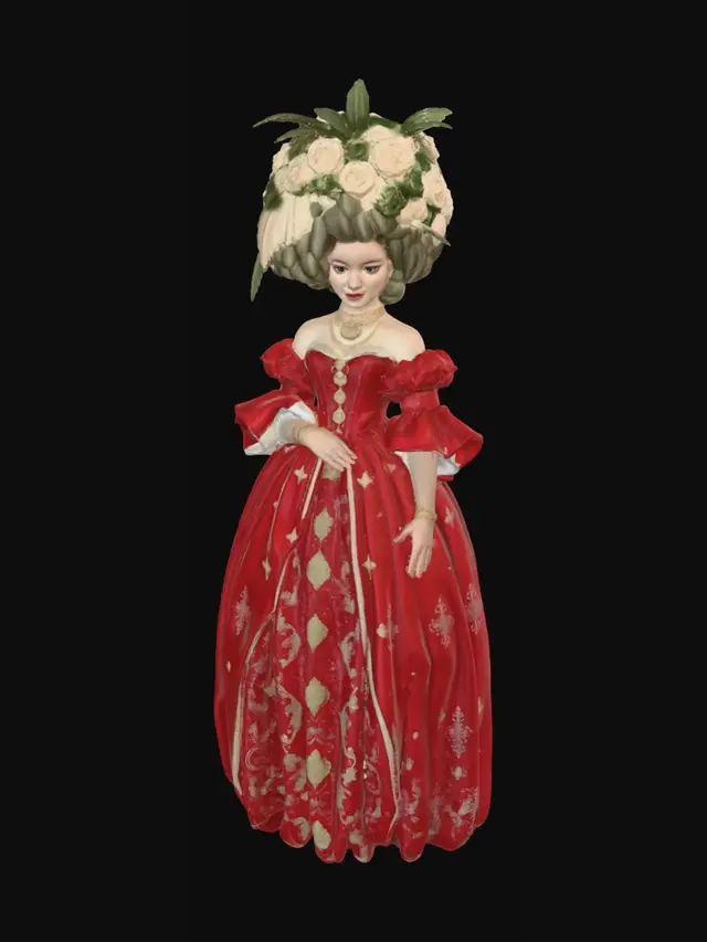 3D model for Feathered Duchess