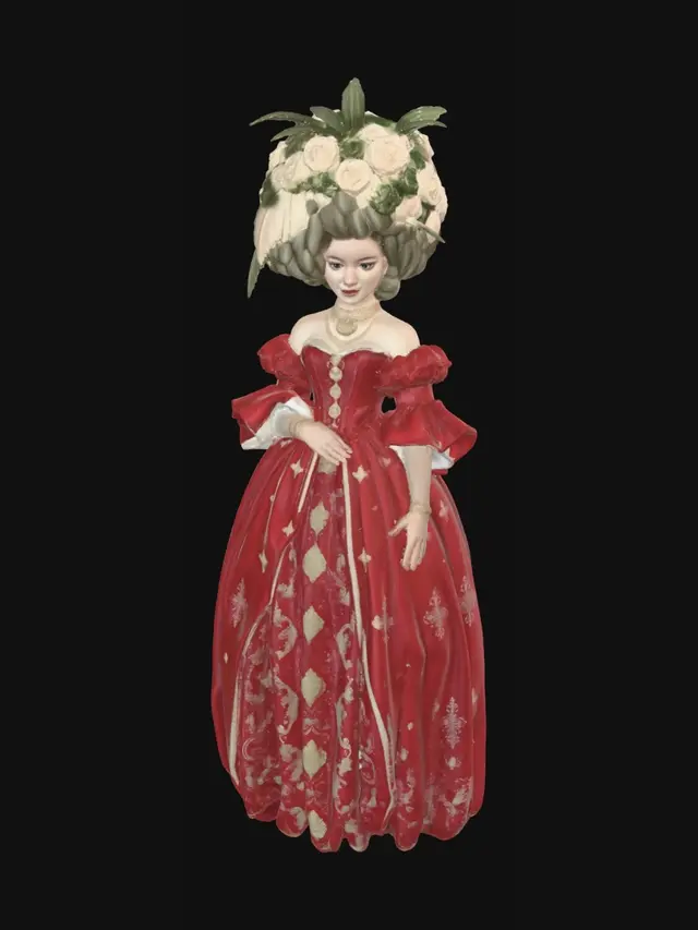 3D model for Feathered Duchess