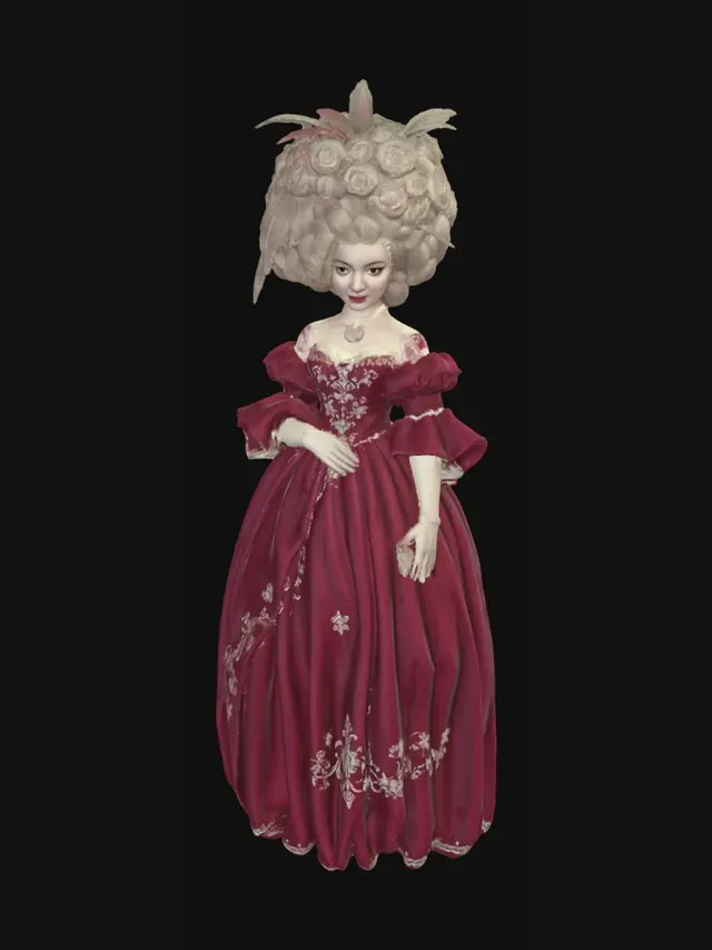 3D model for Feathered Duchess