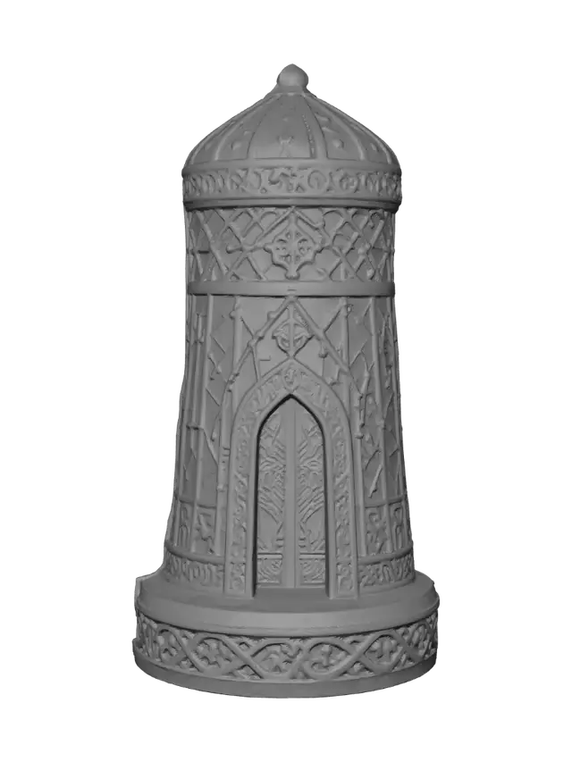 3D model for Kazakh Yurt Rook