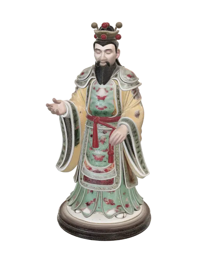 3D model for KOREAN  KING TERRACOTA CHESS PIECE