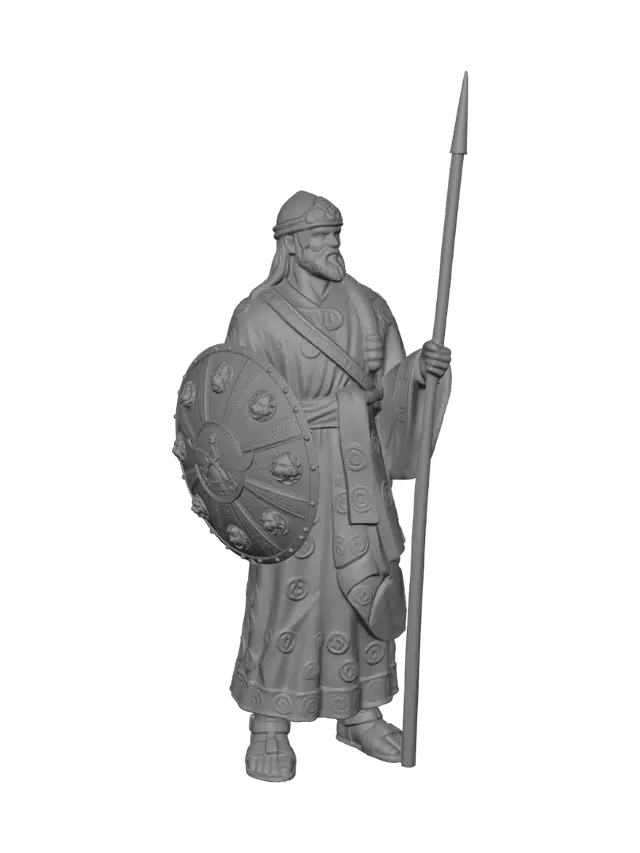 3D model for Royal Persian Guard Immortal of Darius
