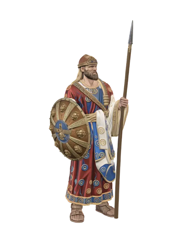3D model for Royal Persian Guard Immortal of Darius
