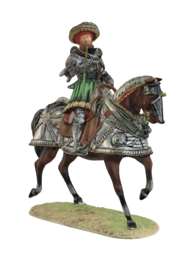 3D model for Armored Knight on an Armored Steed