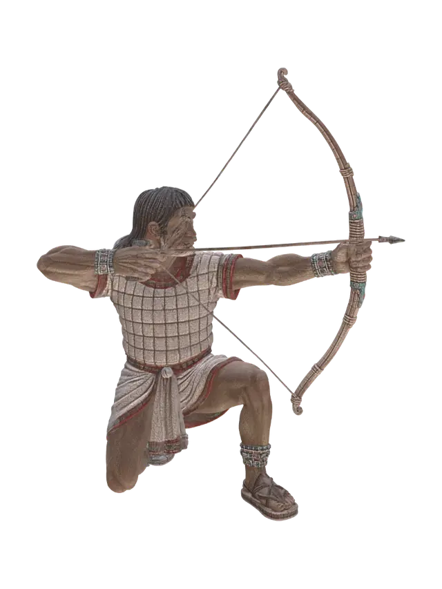 3D model for Kneeling Archer