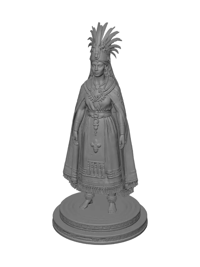 3D model for Empress of Embroidery