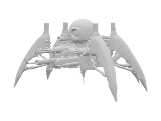 3D model for Spider Mechroid