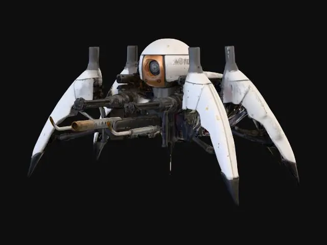 3D model for Spider Mechroid