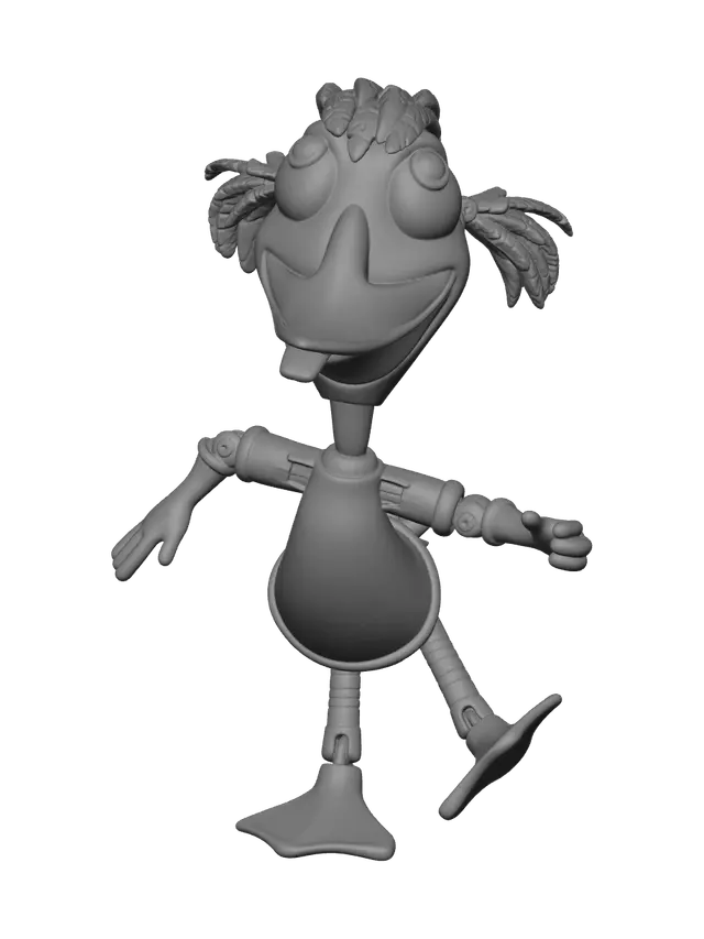 3D model for Modern Abby Chicken Little