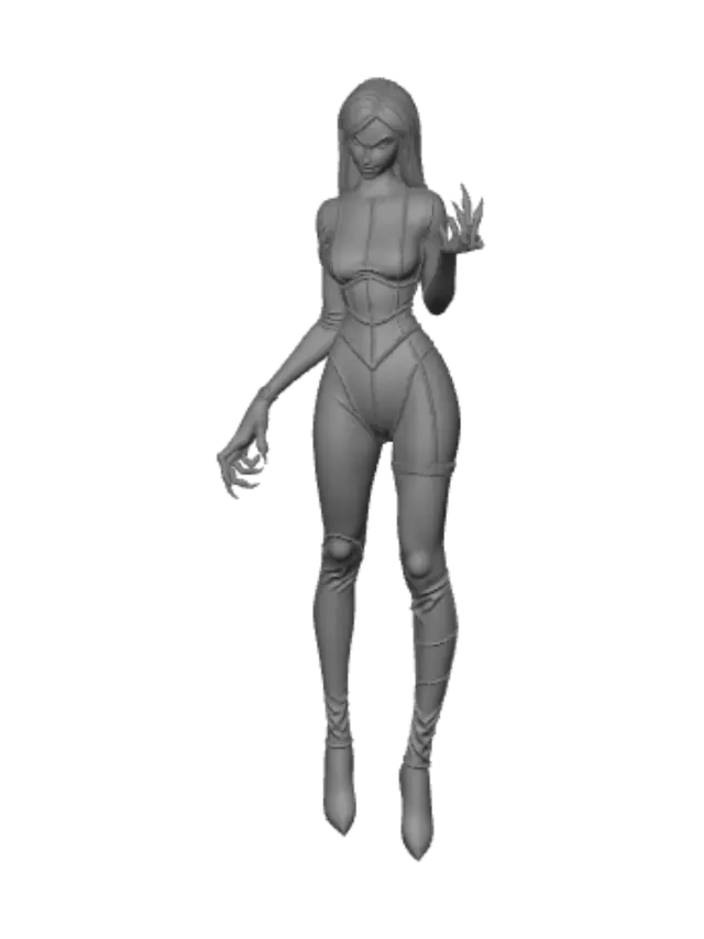 3D model for Scarlet Sorceress