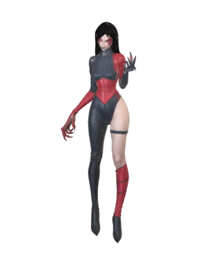 3D model for Scarlet Sorceress