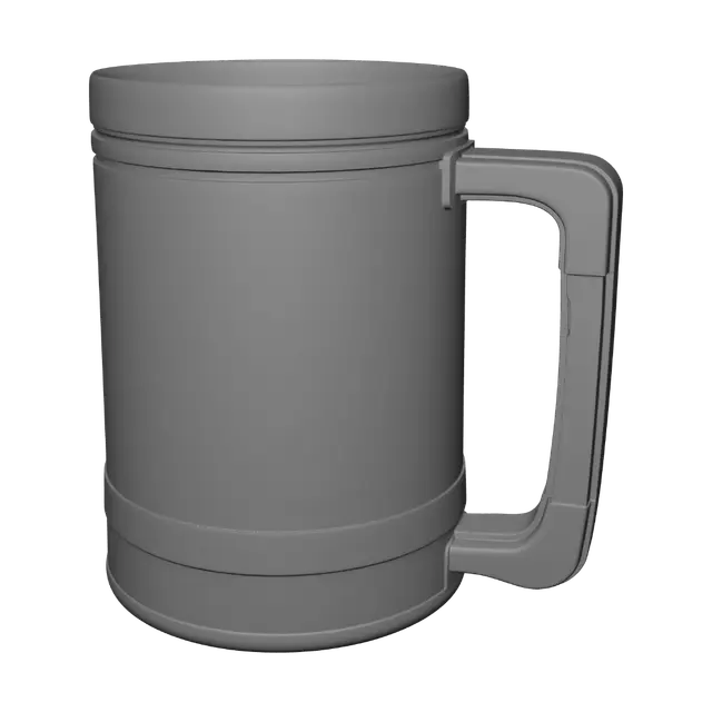 3D model for Crimson and Tangerine Travel Mug