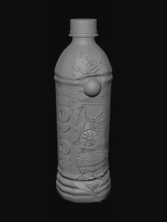 3D model for Honey Citrus Tea Bottle