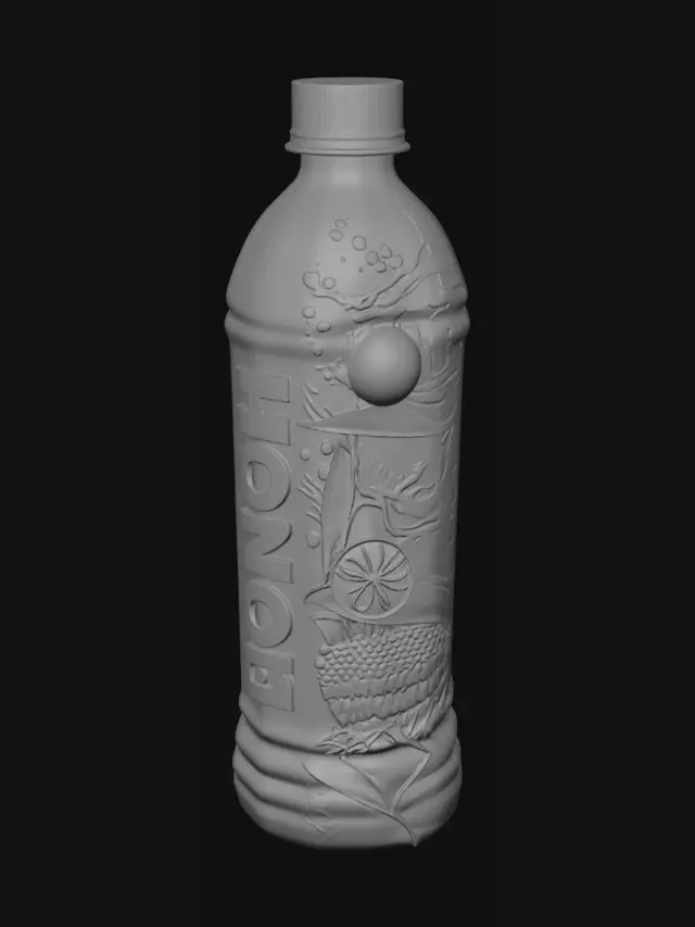 3D model for Honey Citrus Tea Bottle