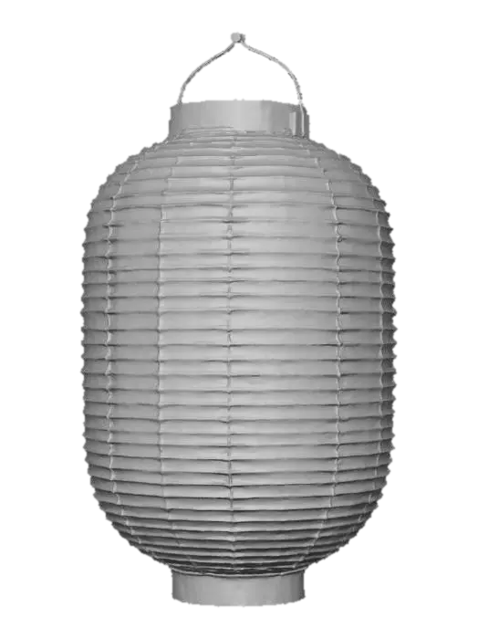 3D model for Paper Lantern with Kanji