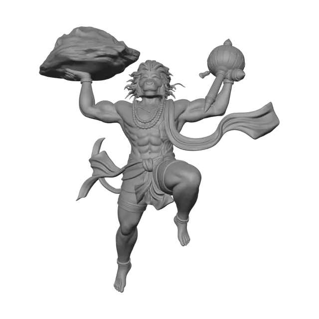 Free Hanuman 3D Models - Download Instantly | Meshy