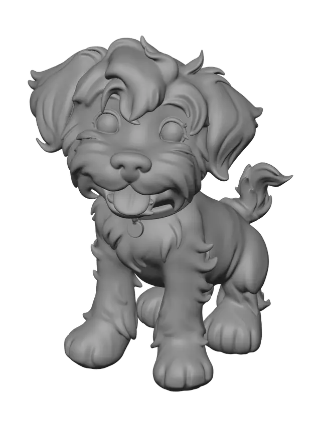 3D model for Happy Puppy