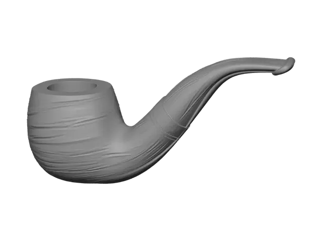 3D model for Bent Briar Pipe