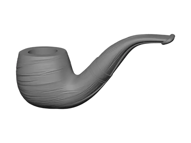 3D model for Bent Briar Pipe