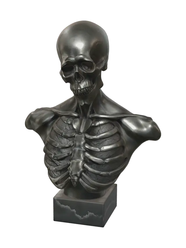 Fantasy Rib Cage - Ribcage 3D model, vytvořený pomocí AI