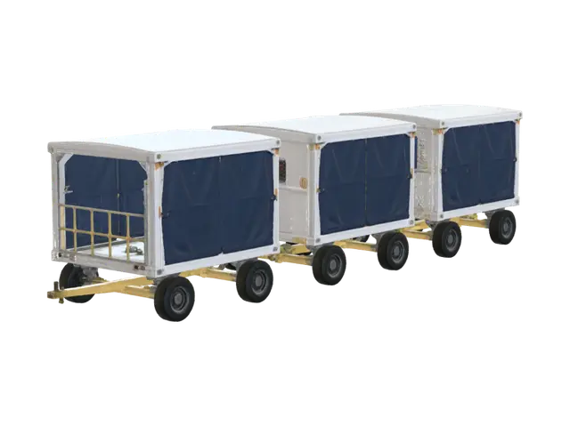 3D model for Perspective View of Cargo Trailers
