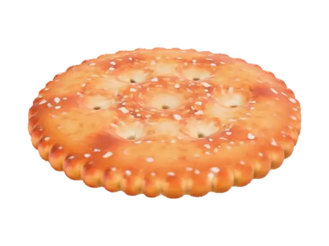 Cracker - Popular 3D model, vytvořený pomocí AI
