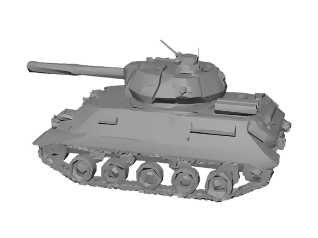 3D model for I need A tank battle game