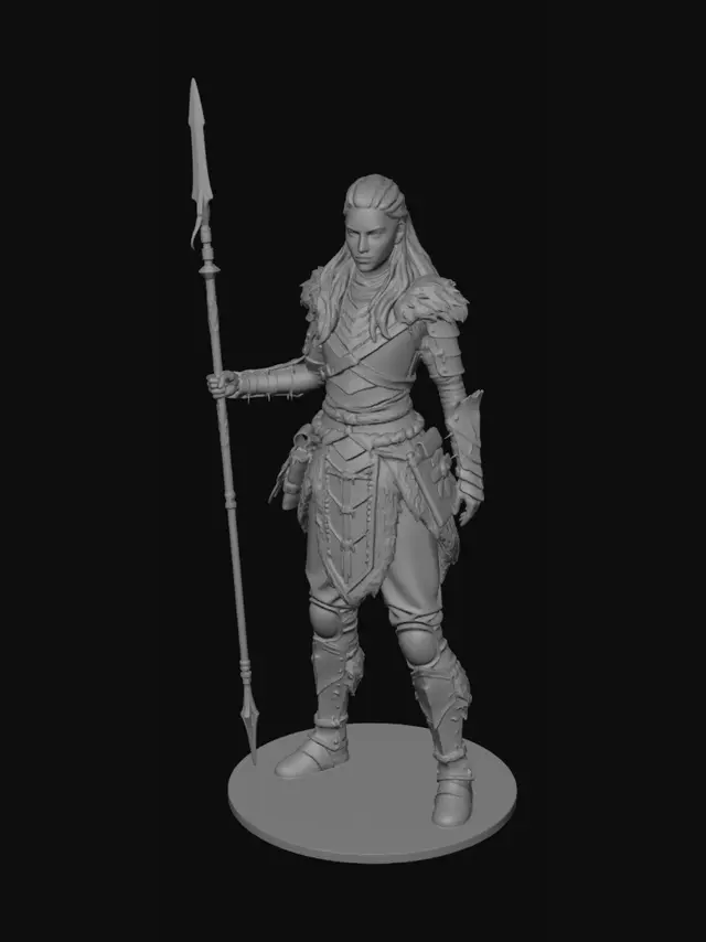 3D model for Valkyrie of the North