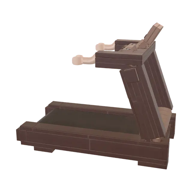 3D model for Brown LEGO Treadmill