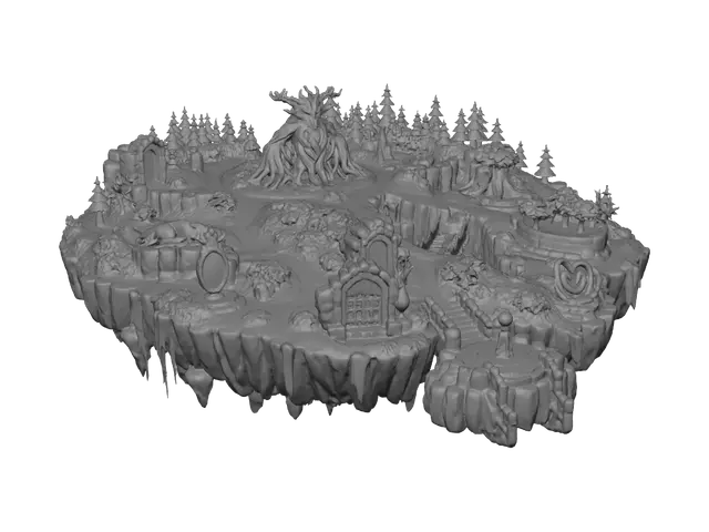 3D model for Logic Island: The Forest of Choices