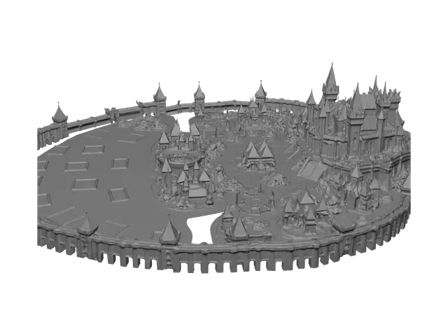 3D model for Azure Citadel