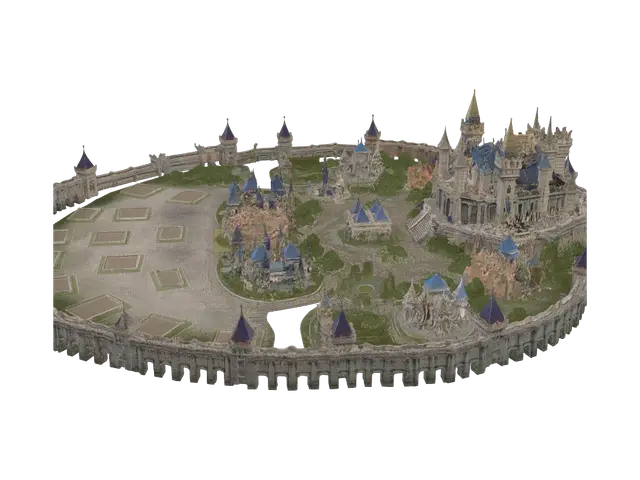 3D model for Azure Citadel