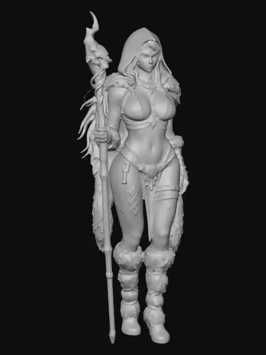 3D model for Enchantress of the North