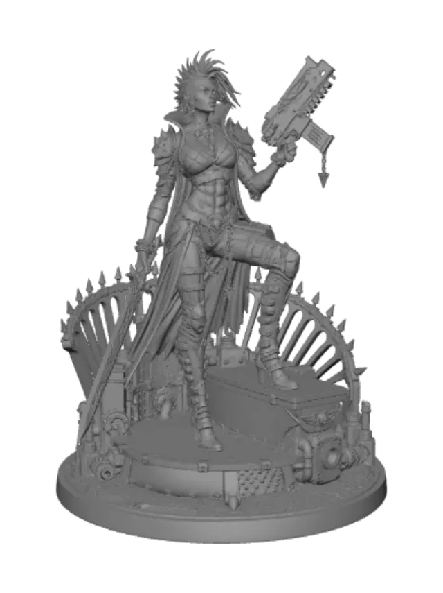 3D model for Escher: Beauty is Power