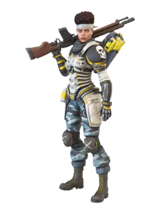 Warrior Vigilance 3D model, vytvořený pomocí AI