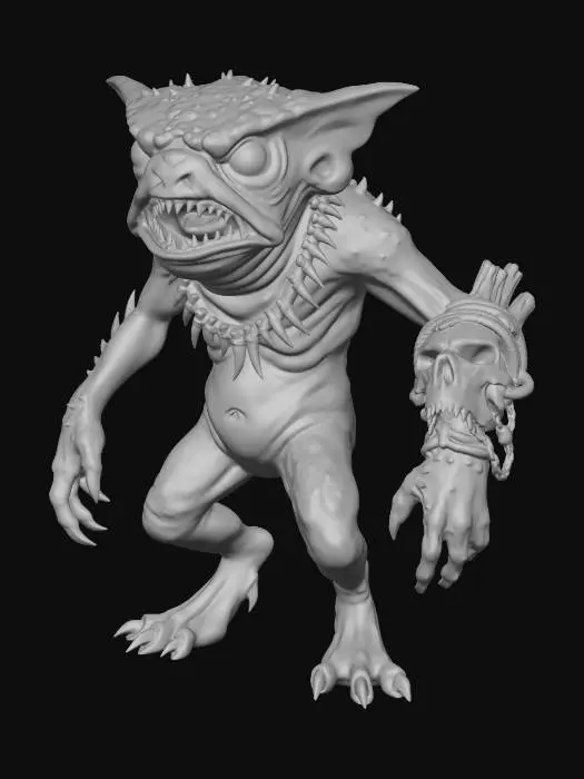 3D model for Gremlin Shaman