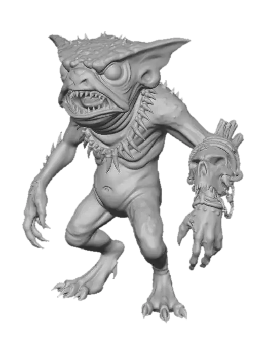3D model for Gremlin Shaman